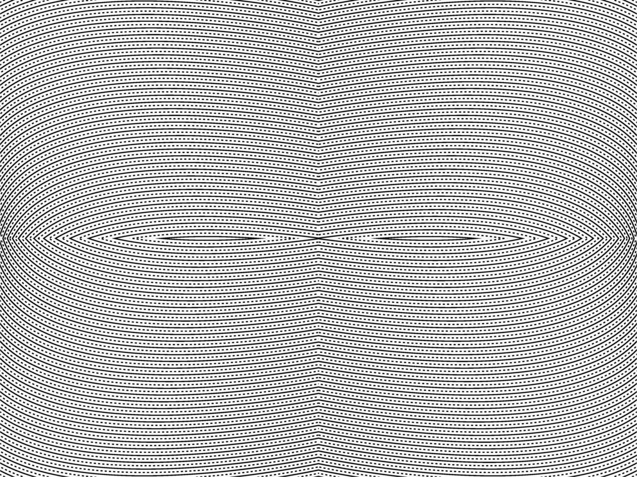 Optical Illusion Created from Artistic Lines Motifs Pattern, can use for Decoration, Background, Ornate, Fabric, Fashion, Textile, Carpet Pattern, Tile or Graphic Design Element vector