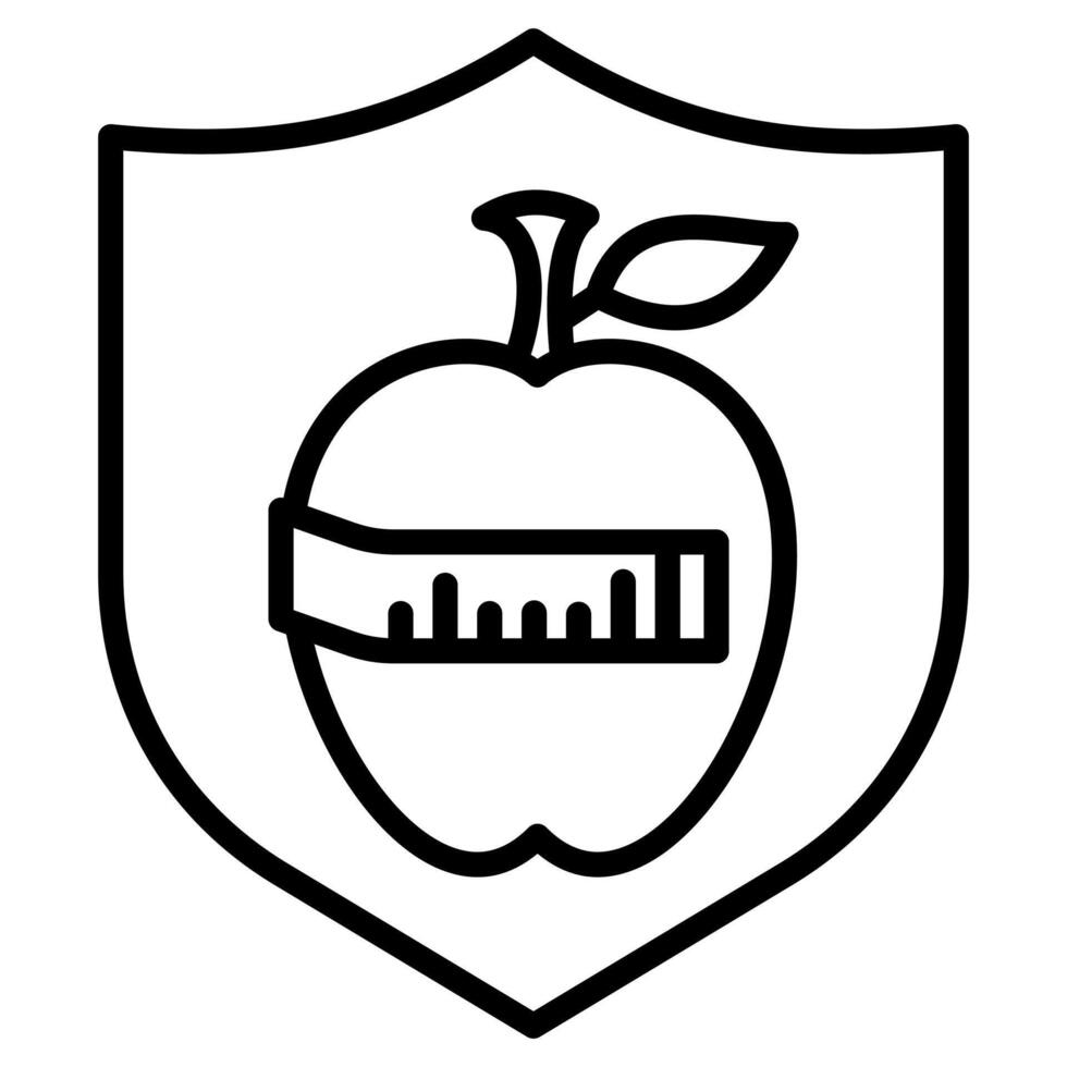 Cardiac Imaging icon line illustration vector