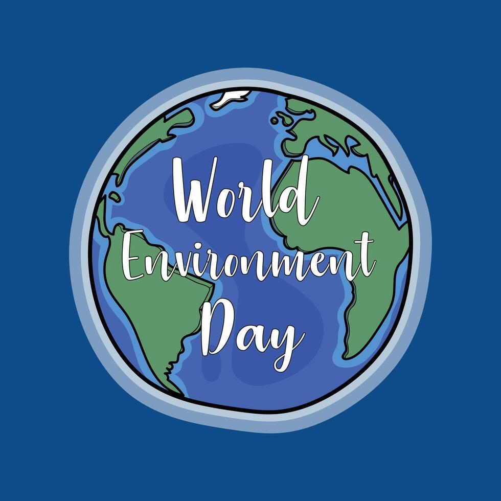 world environment day vector