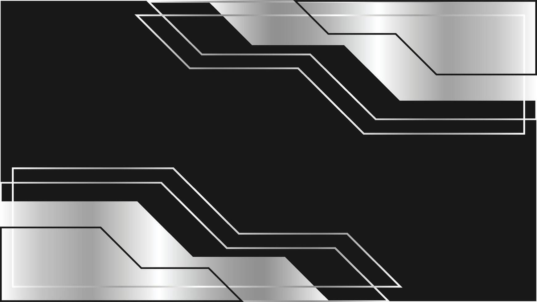 metallic background banner vector