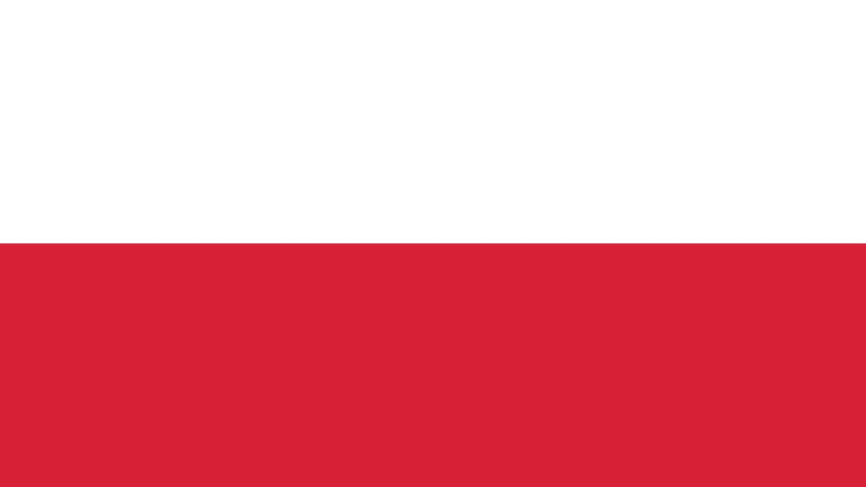 Poland flag free llustration vector