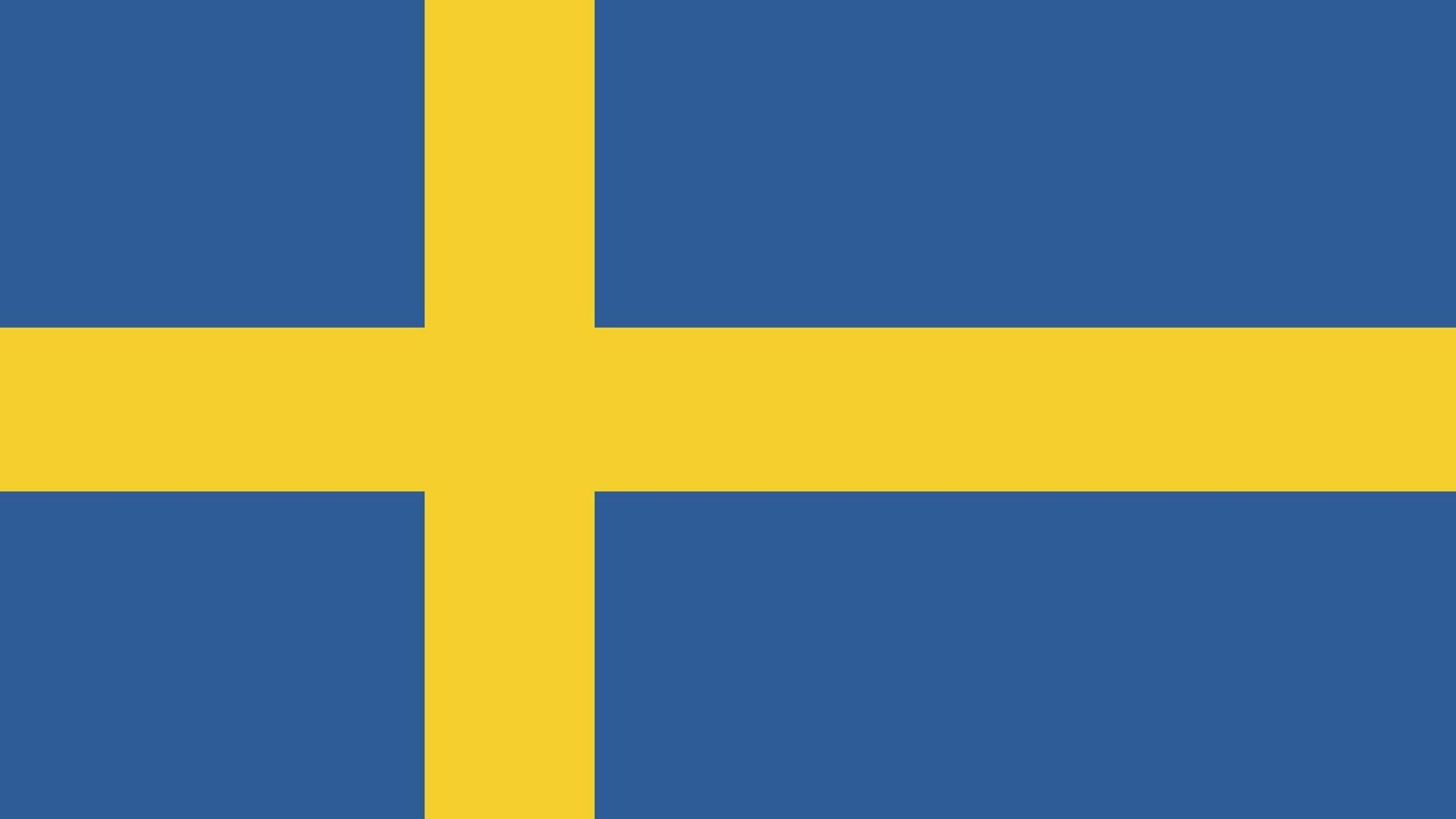 Sweden flag free llustration vector