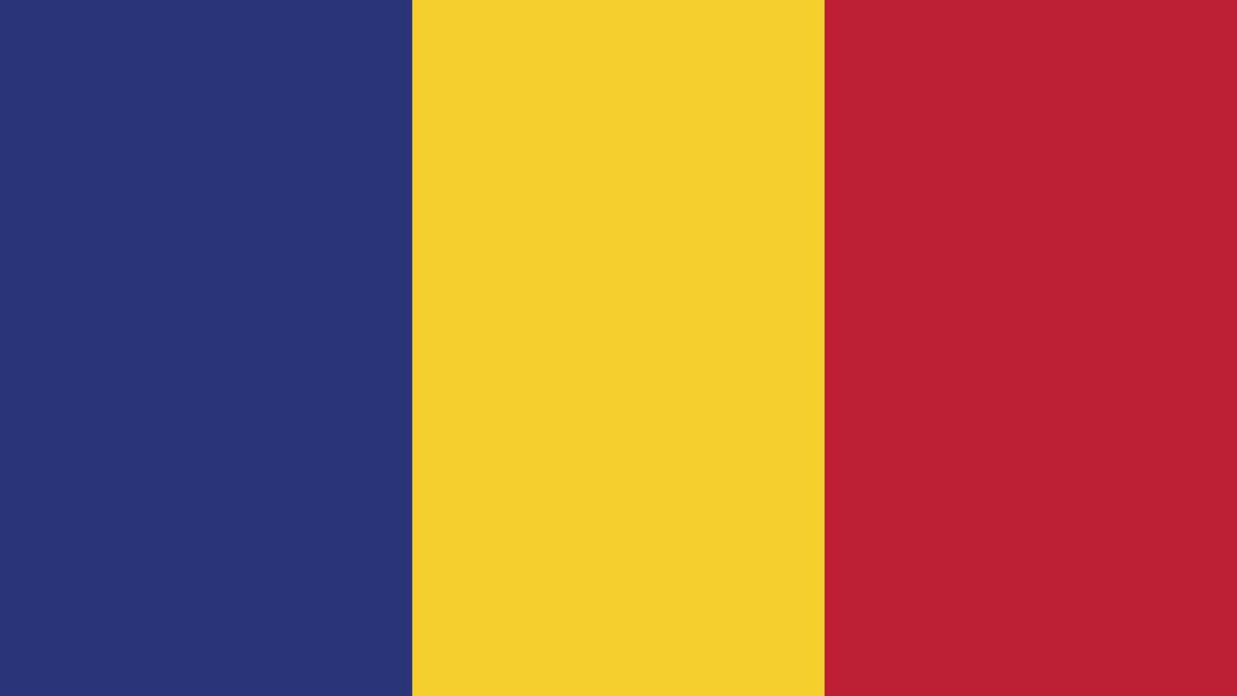 romania flag free llustration vector