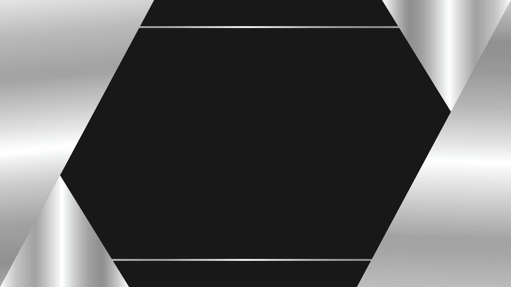 metallic background banner vector