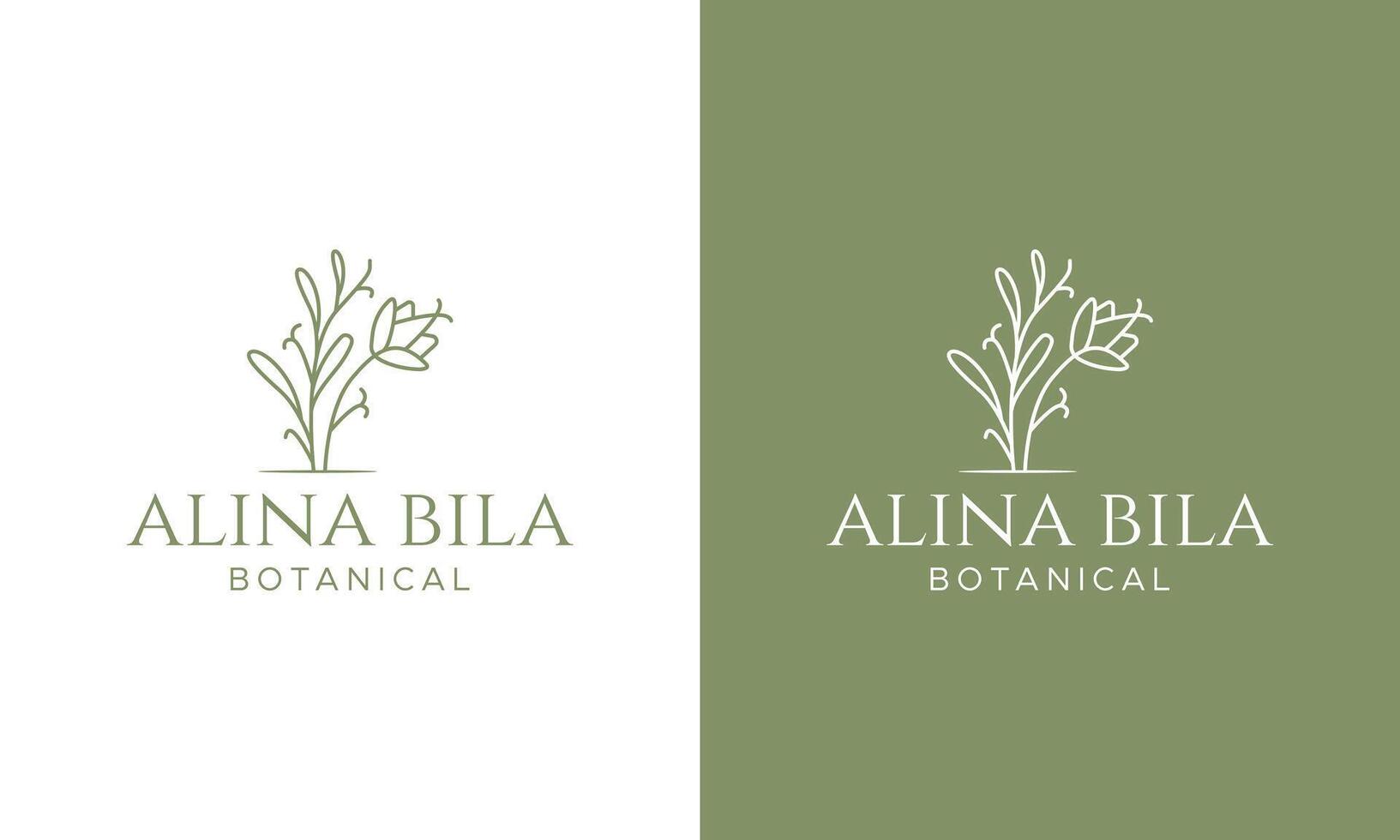 Clean minimalist, hand drawn botanical boho floral logo design, And logo bundle vector