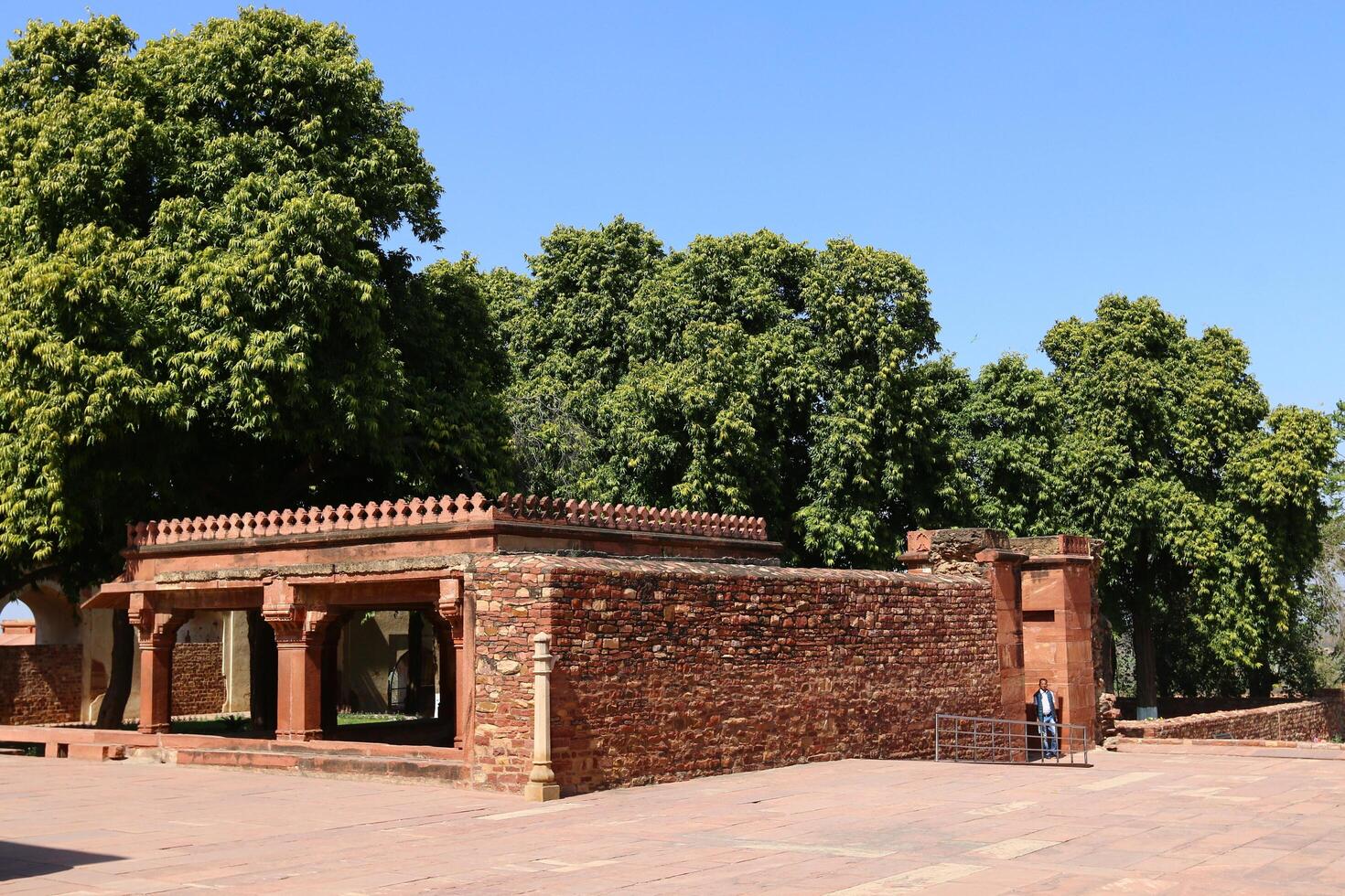 Fatehpur Sikri India 02 21 2023 Fatehpur Sikri was the capital of the Mughal Empire during the reign of Akbar photo
