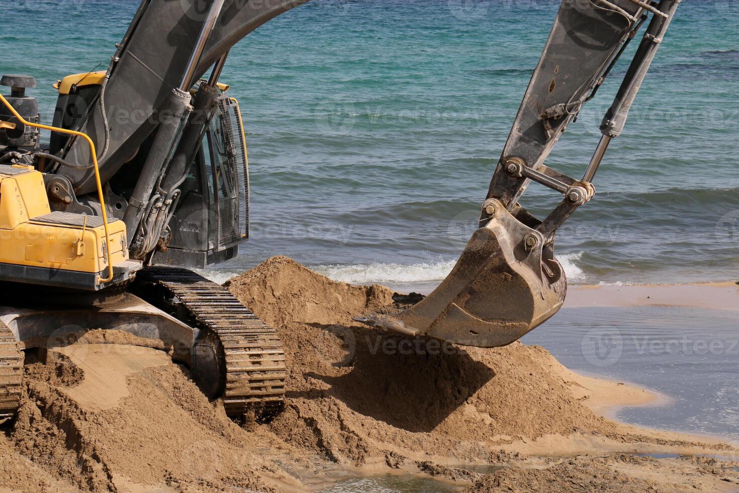 Work and work tools in Israel. photo