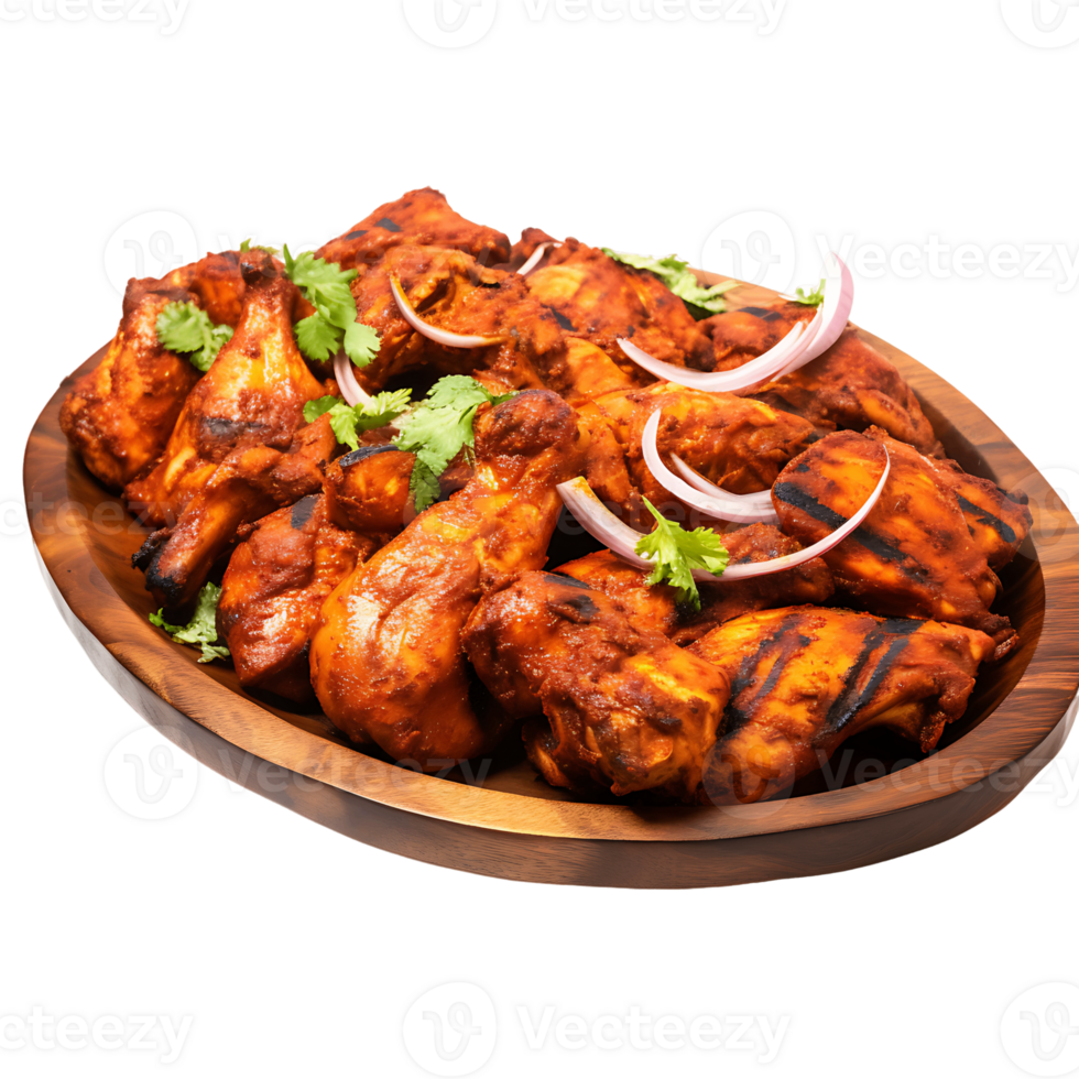 Culinary Craftsmanship Isolated Chicken Tikka Masala without Background png