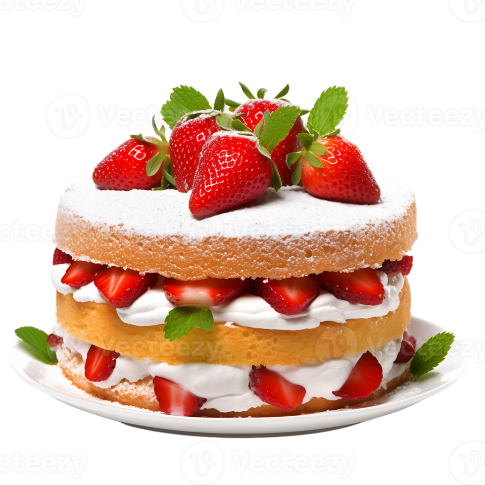 Classic Vanilla Sponge Cake Timeless Dessert Delight png