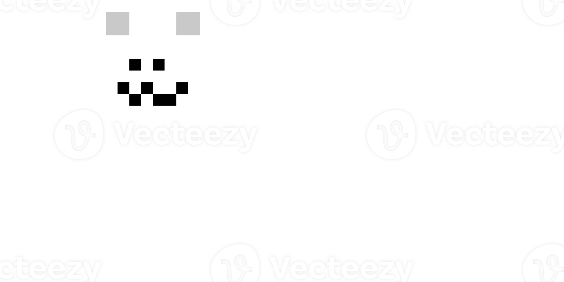 8bit retro game animal pet bear pixel text box memo speech bubble balloon, icon sticker keyword planner banner png