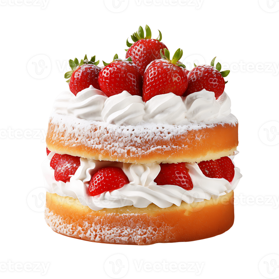 Tempting Vanilla Treat Perfectly Baked Sponge Indulgence png
