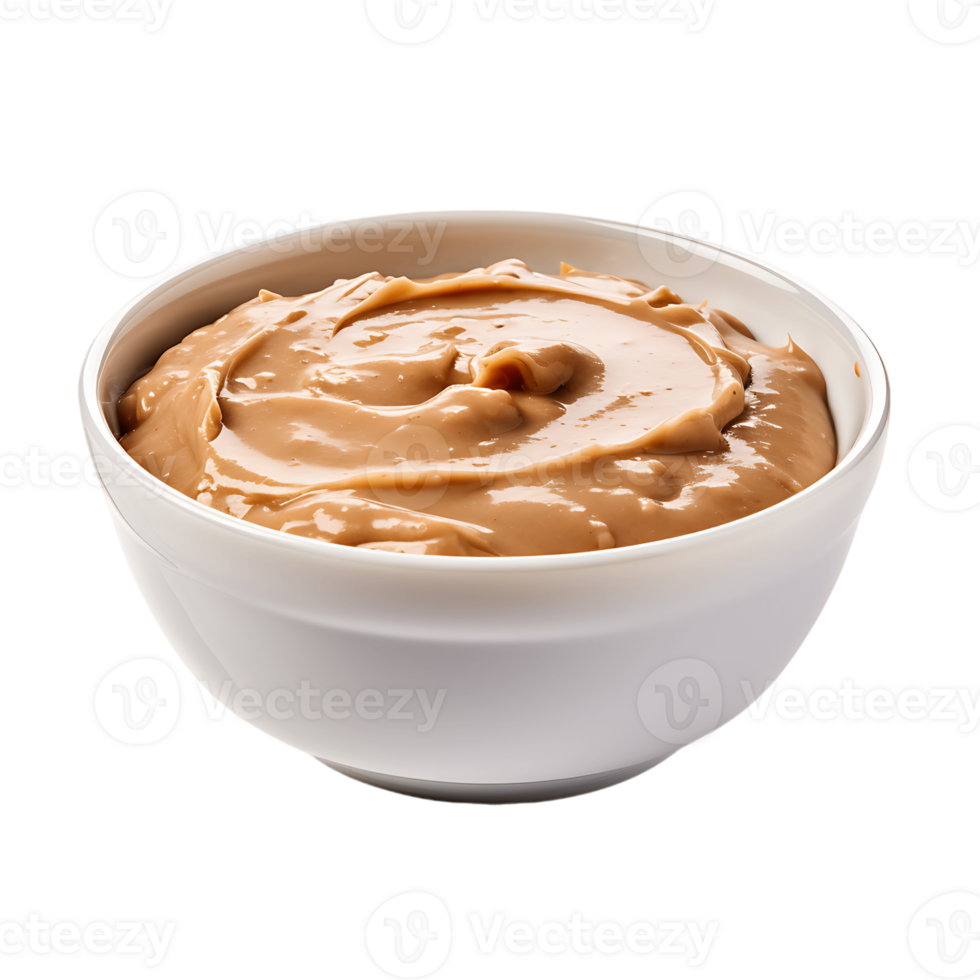 Authentic Peanut Flavor Isolated Sauce on Transparent Background png