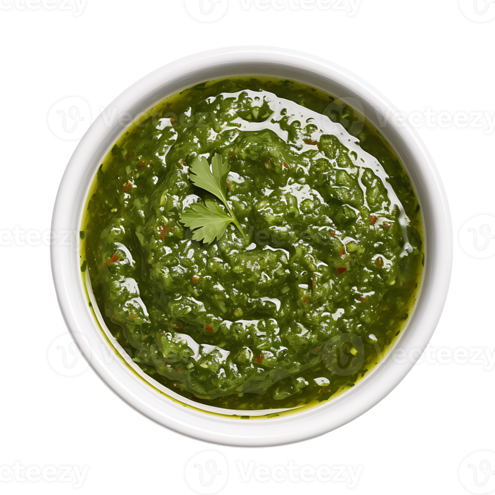 Homemade Chimichurri Sauce Bursting with Freshness png