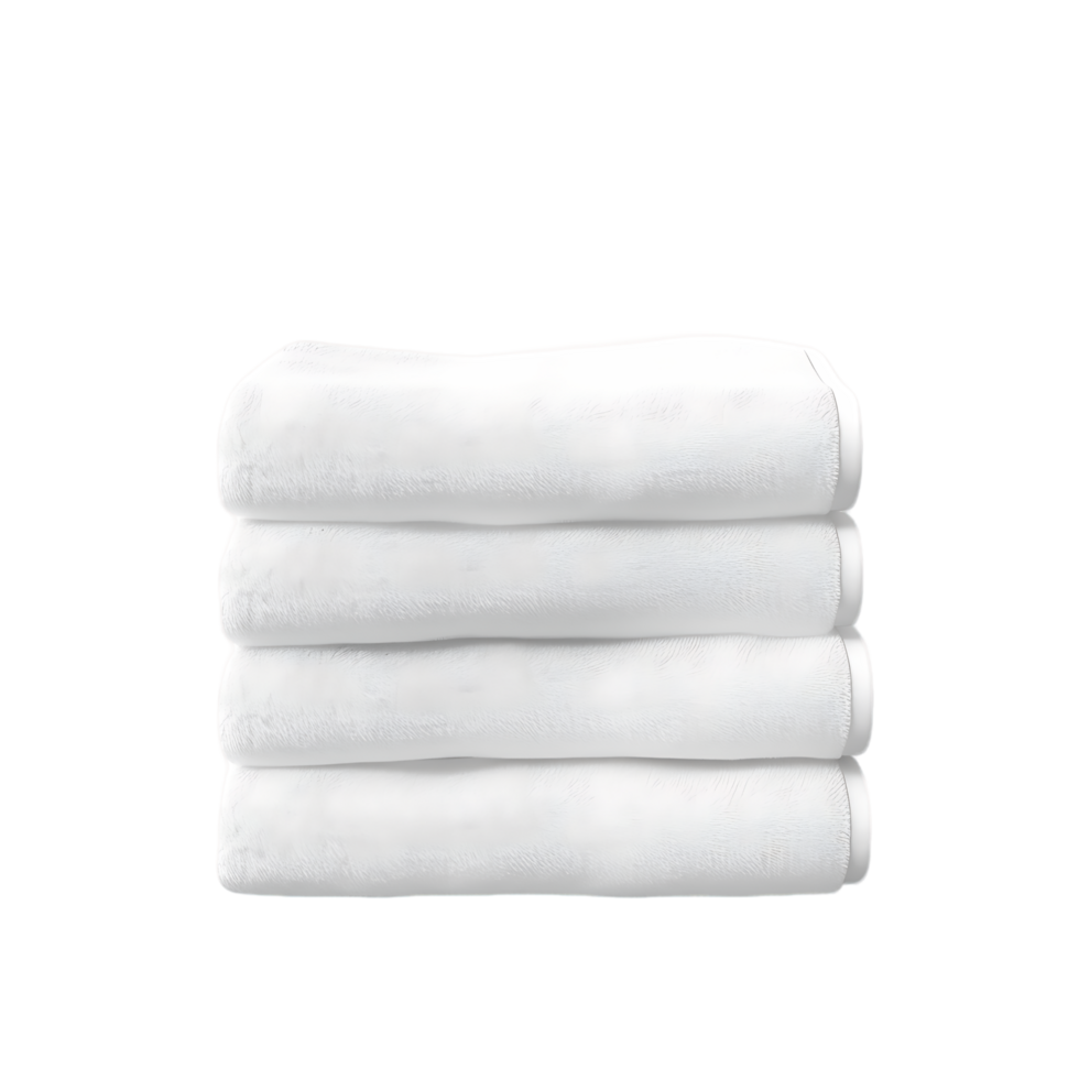 Arctic Bliss Stack of Snow White Towels png