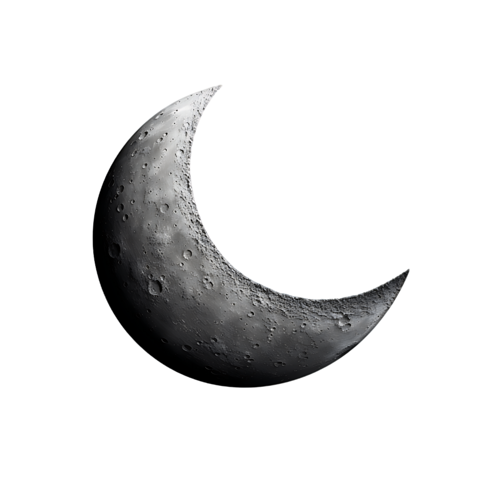 Celestial Orb Moon with Clear Background png