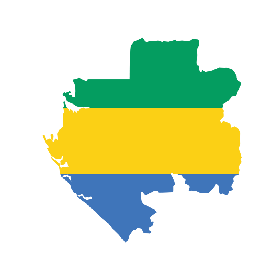 Map Of Gabon With Flag Flag Map Of Gabon 45356703 PNG Map Of Gabon With Flag Flag Map Of Gabon Free Png 