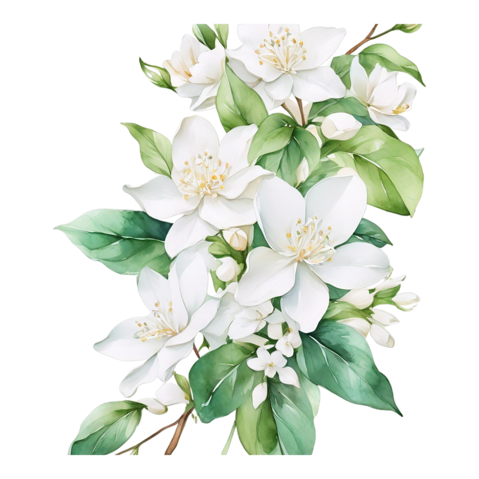 Watercolor Flower Bouquet png