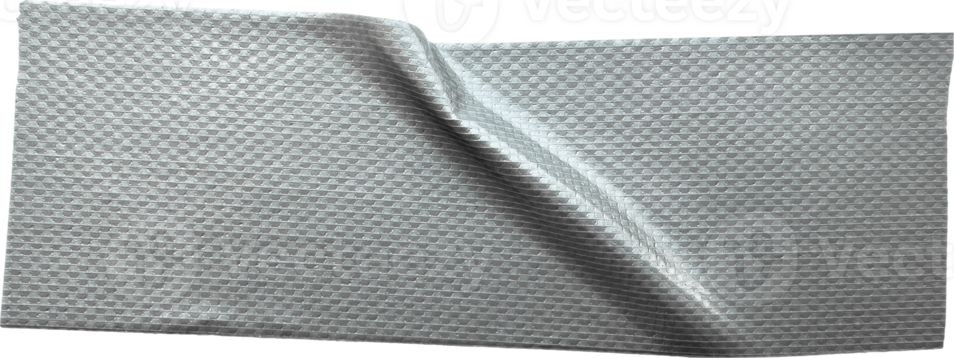 Gray Textured Crumpled Torn Duct Tape png