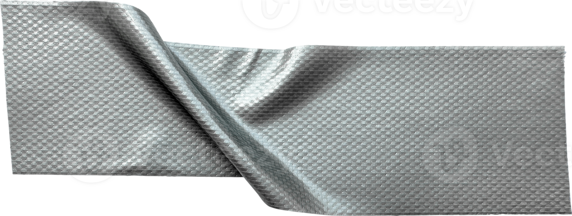 Gray Textured Crumpled Torn Duct Tape png