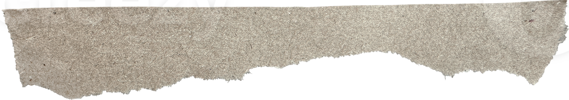 Brown Textured Torn Crumpled Old Paper Piece png