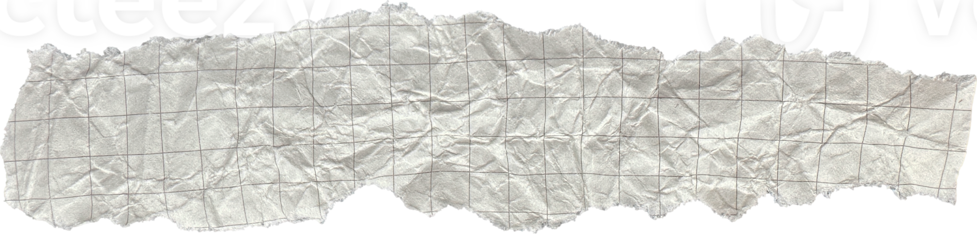 Beige Torn Crumpled Old Paper Piece png