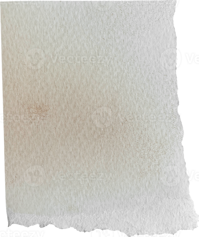 Torn Old Paper Piece png