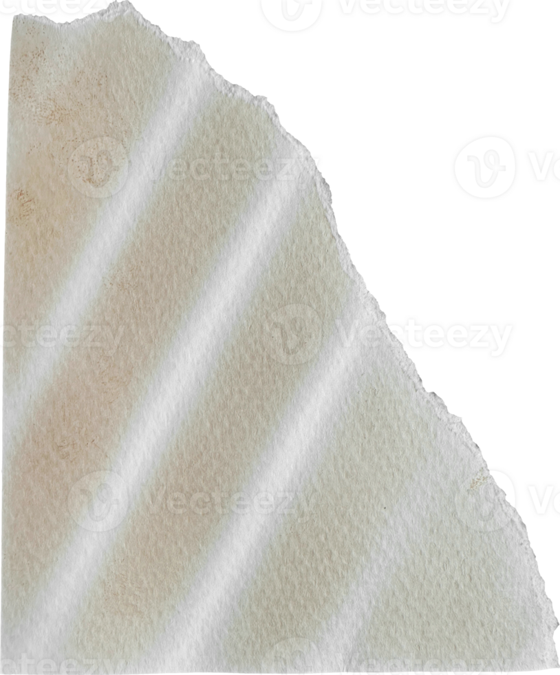 zerrissen alt Papier Stück png