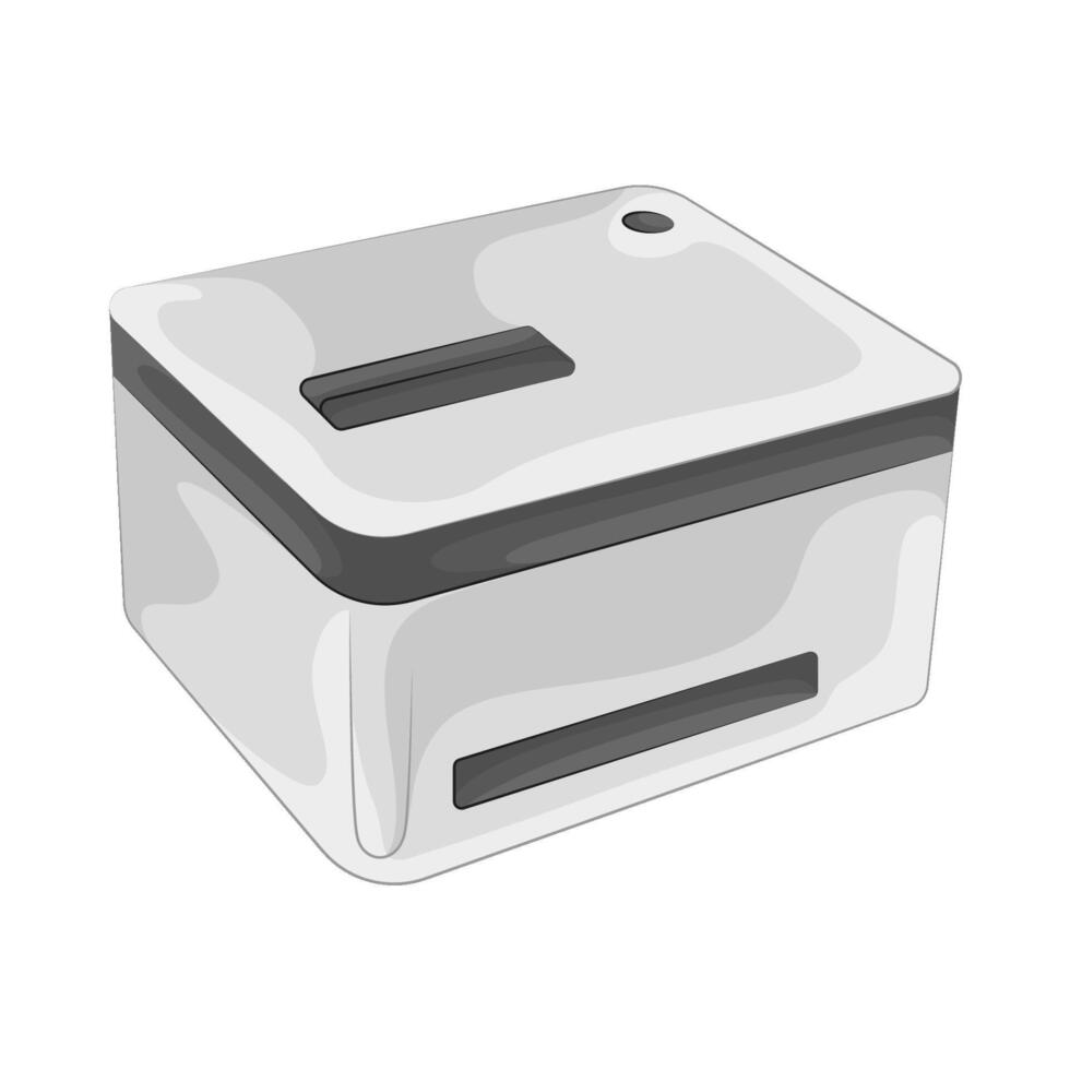 Illustration of printer vector