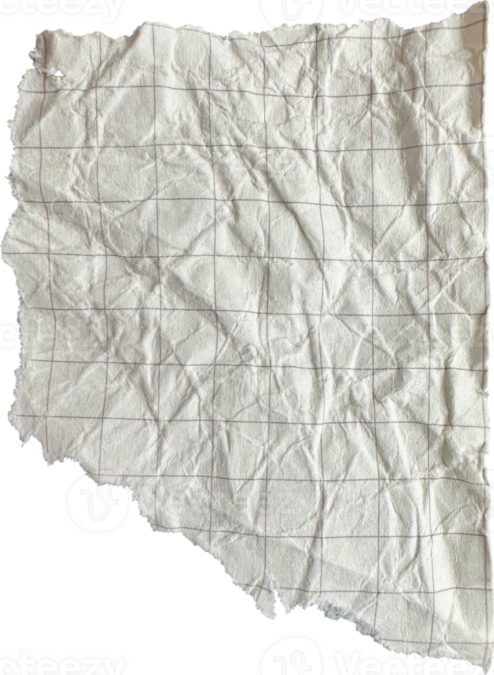 Beige Torn Crumpled Old Paper Piece 45358128 PNG