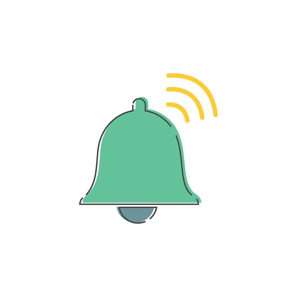 bell icon template vector