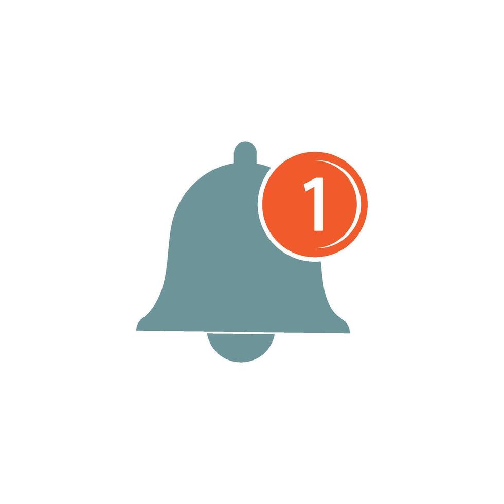 bell icon template vector