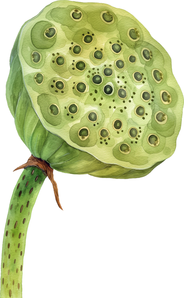 Lotus root watercolor png