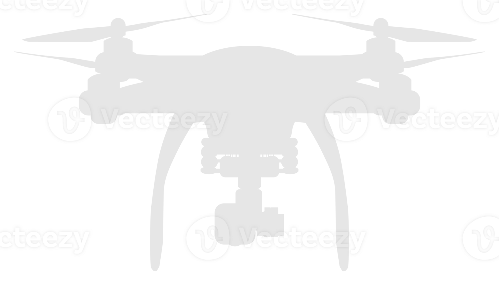 Drone Camera or UAV Silhouette, Flat Style, Can use for Art Illustration, Apps, Website, Pictogram, Logo Gram, or Graphic Design Element png