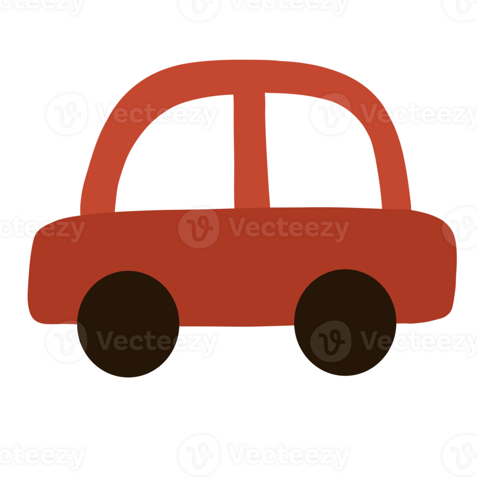 ilustración de un coche icono aislado en transparente antecedentes png