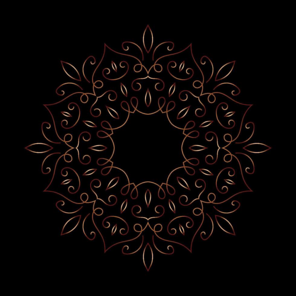 mandala art for design vintage decoration,book cover,motif,Ethnic design,ornament,background vector