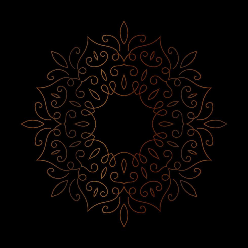 mandala art for design vintage decoration,book cover,motif,Ethnic design,ornament,background vector
