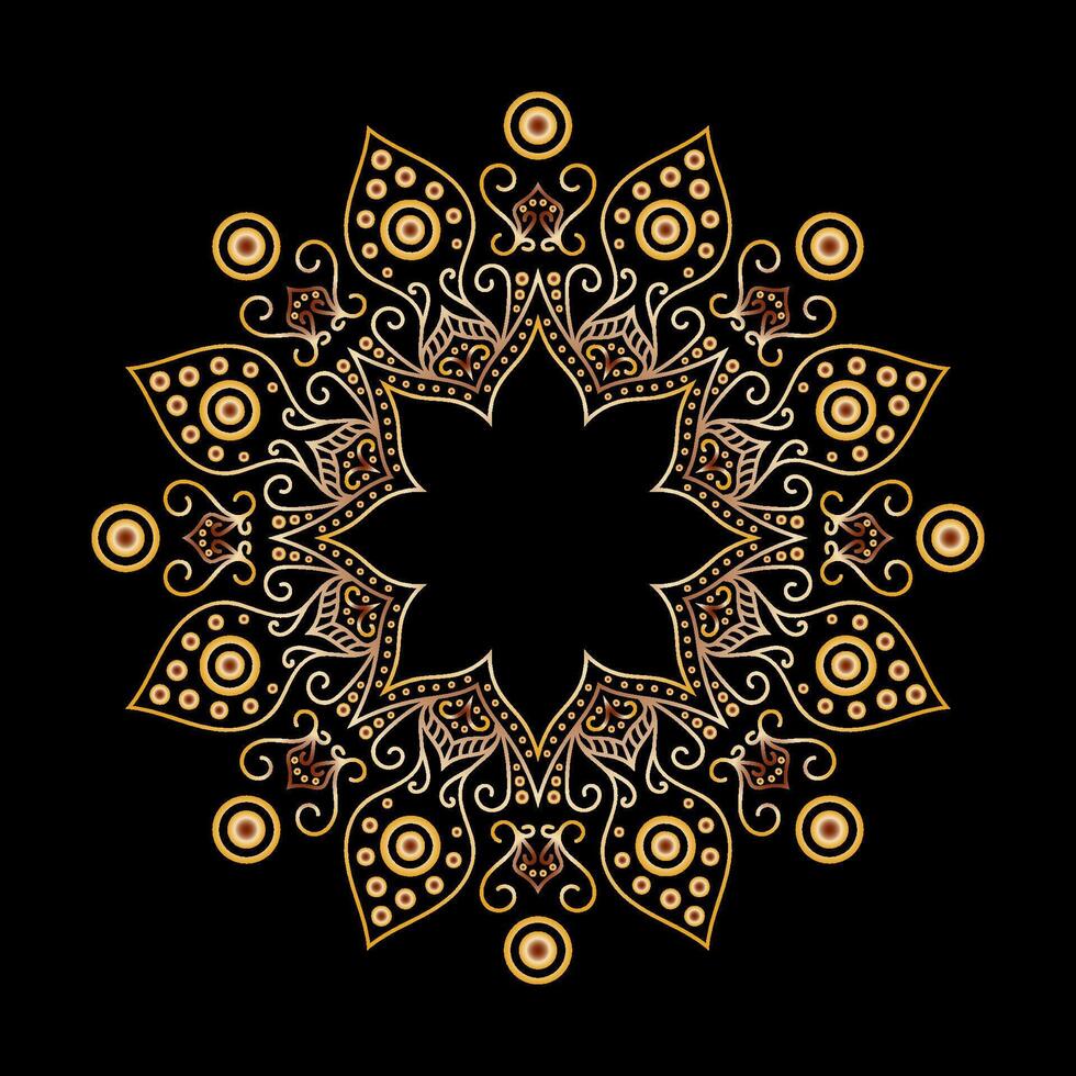 mandala art for design vintage decoration,book cover,motif,Ethnic design,ornament,background vector