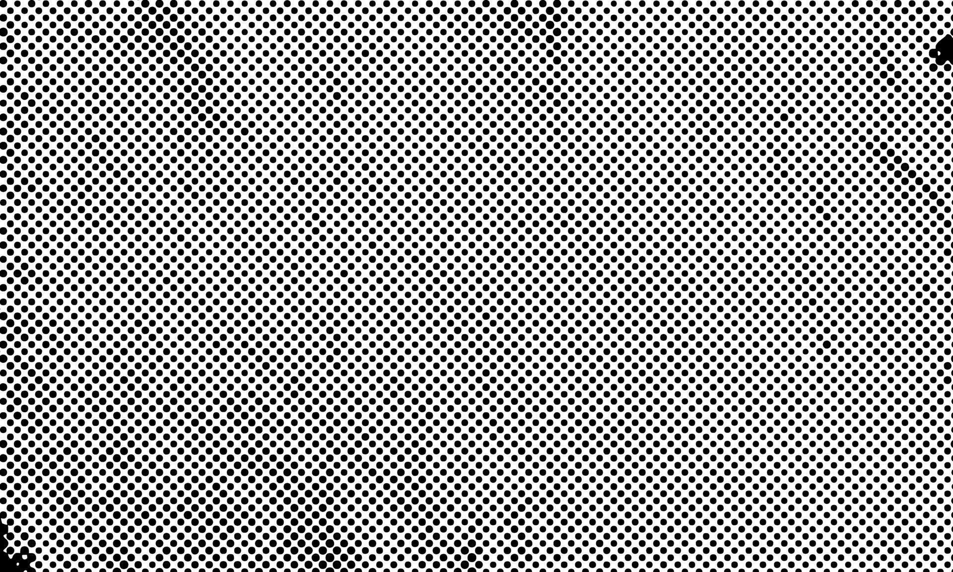 Realistic Dotted Halftone Retro Paper Sheet Print Abstract Grunge
