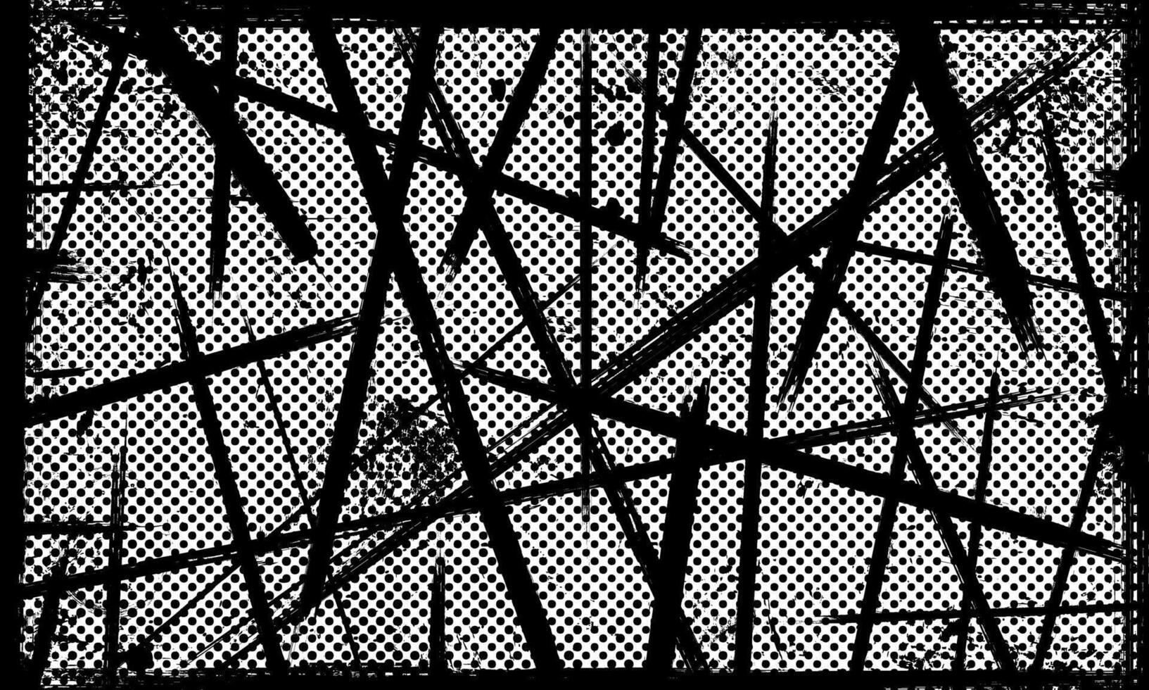 Distressed Grungy Halftone Paint Brush Filter Texture vector