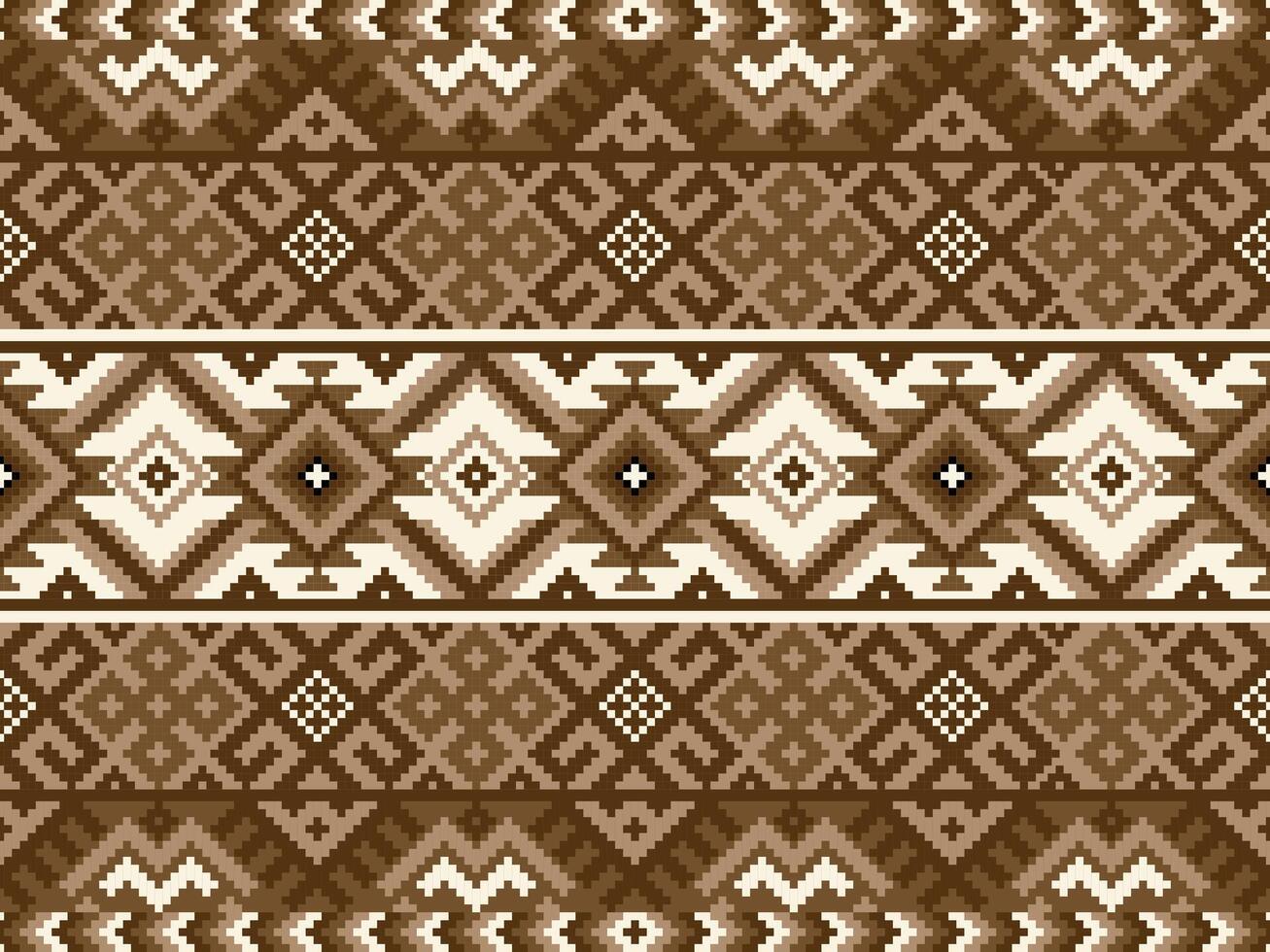 Abstract geometric ethnic ,Navajo seamless pattern design,ethnic ornament . vector