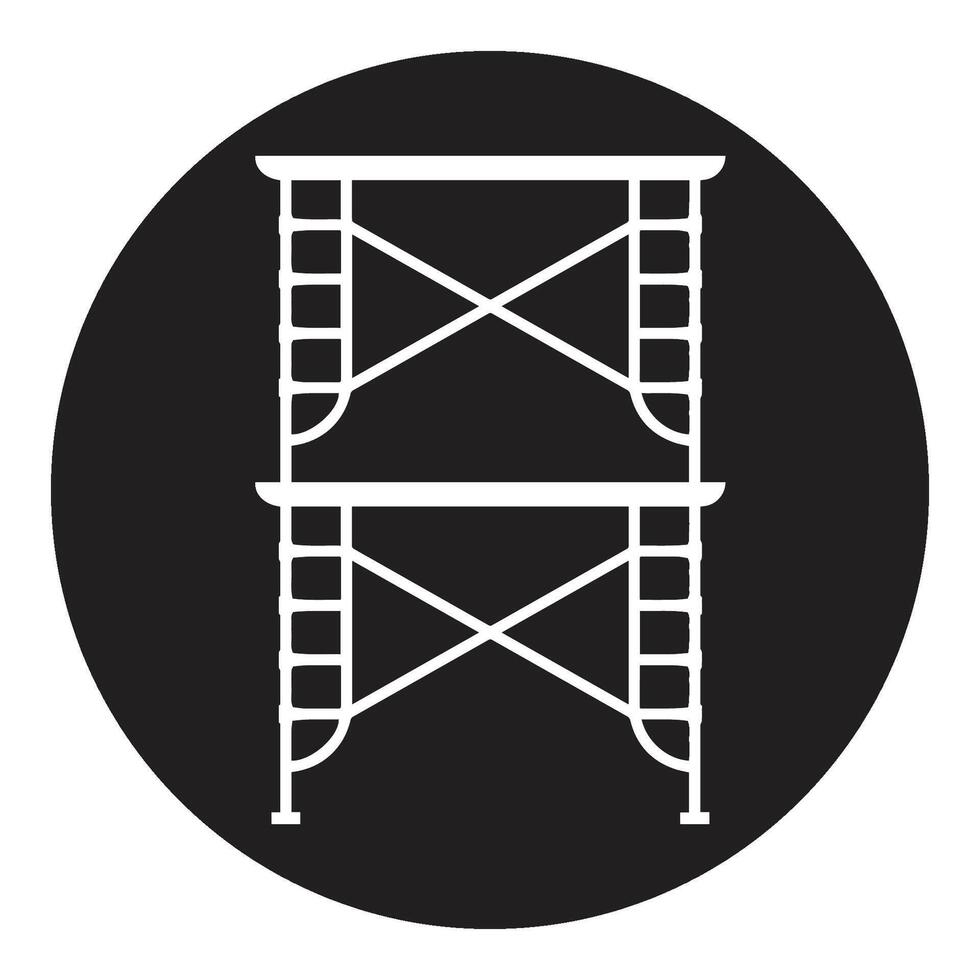scaffolding illustration symbol design vector