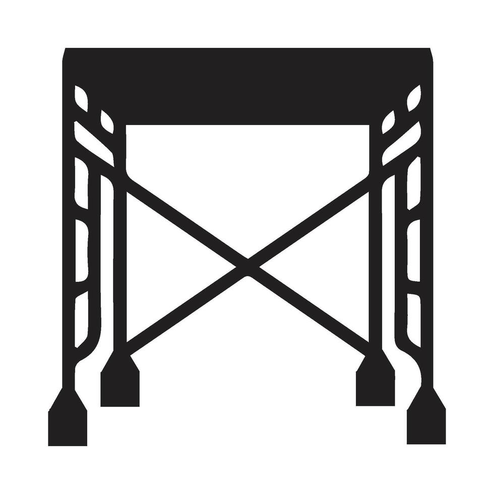 scaffolding illustration symbol design vector