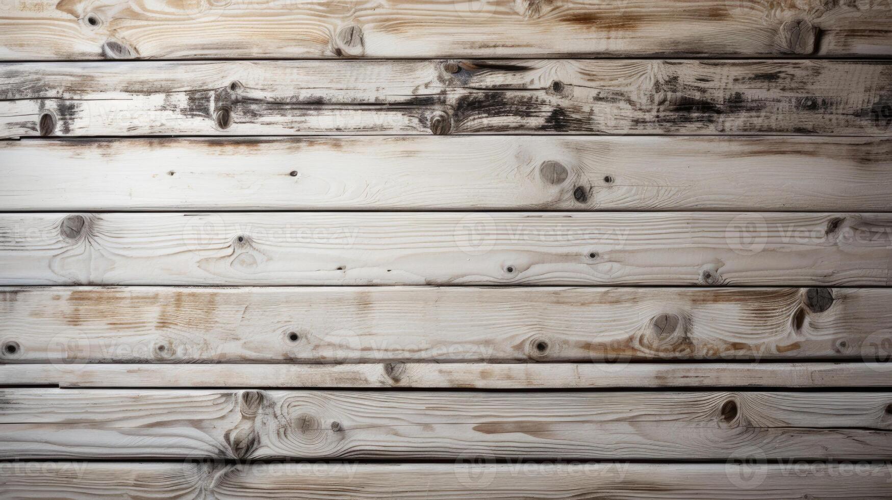 dirty white wood plank texture, ai photo