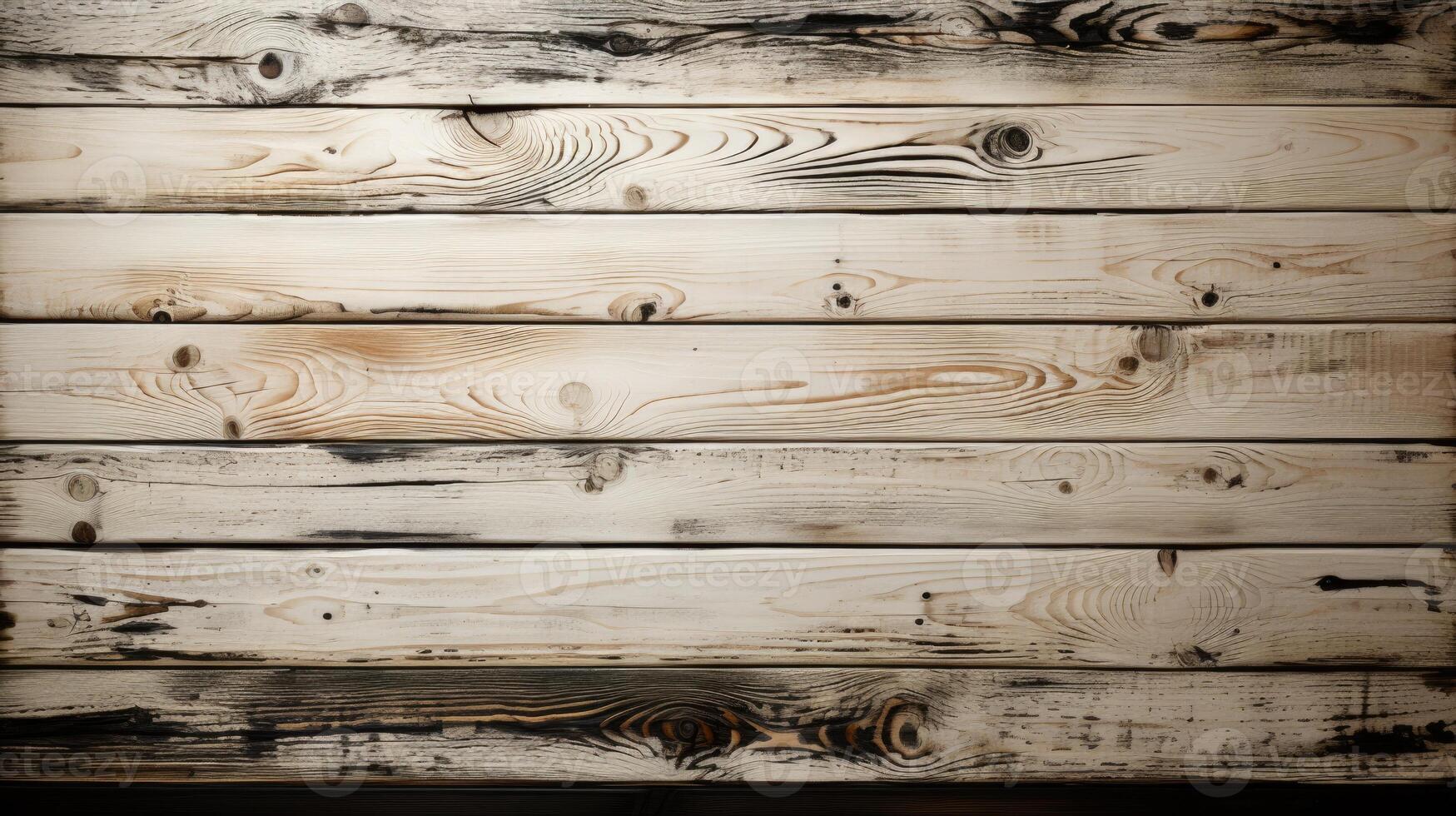 dirty white wood plank texture, ai photo