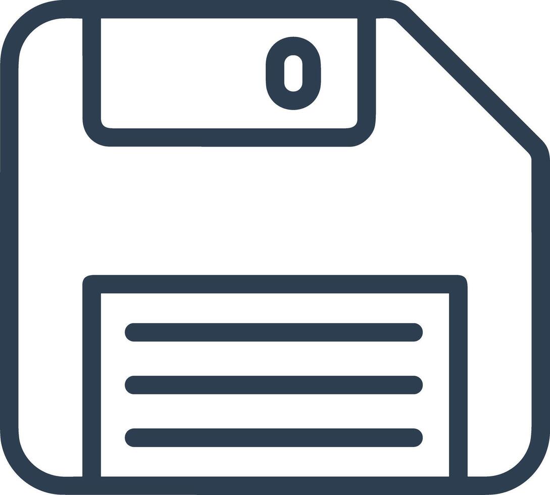 Storage data icon symbol image for database illustration vector