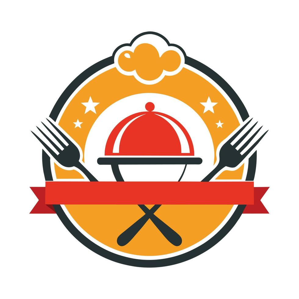 Restaurant company logo vector