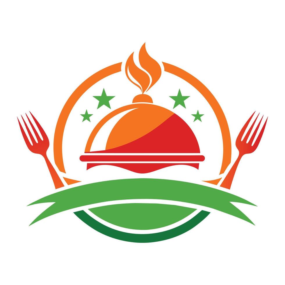 Restaurant company logo vector