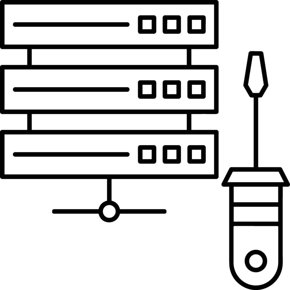 Storage data icon symbol image for database illustration vector