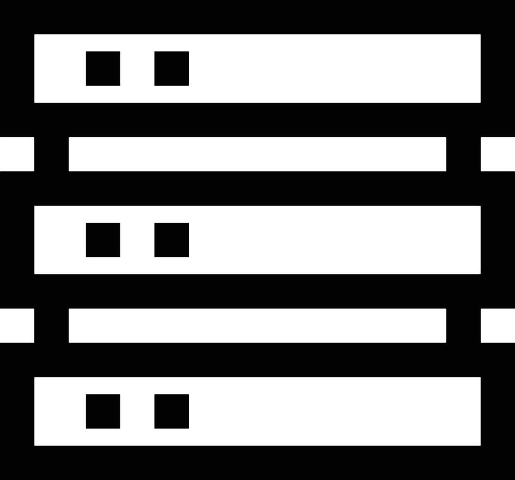 Storage data icon symbol image for database illustration vector