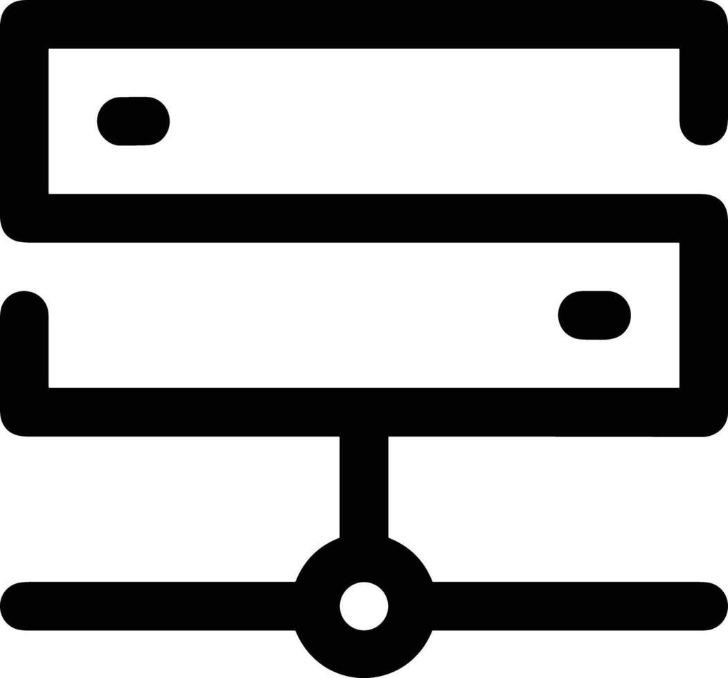 Storage data icon symbol image for database illustration vector